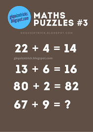 Games and puzzles from jefferson lab. Maths Puzzles 3 Number Maths Puzzles 22 4 14