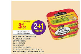 Offre Filets D Anchois Allonges A L Huile D Olive Chez Promocash