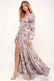 Women Casual Dress Gold Gown Neon Pink Dress In 2020 Maxi Dress With Sleeves Dusty Purple Dress Maxi Wrap Dress