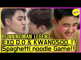 The heirs merupakan drama korea pertama yang muncul di running man pada tahun 2013 silam.cast yang hadir saat itu adalah park shin hye, kim woo bin, dan choi jin hyuk. Runningman The Legend Kwangsoo Exo D O Is Kissing Eng Sub Youtube