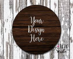 Free Wood Sign Mockup Mock Up Dark Wood Round Psd High Quality Free Packaging Mockup Sign Mockup Free Psd Mockups Templates