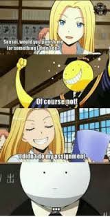We did not find results for: New Assassination Classroom Memes Memes Funny Memes Wattpad Memes
