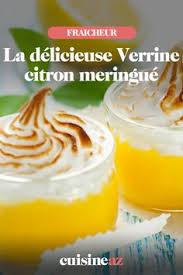 Verrine Citron Meringue Recette Verrine Citron Verrine Citron Meringue Meringue