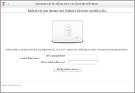 Diesem video haben wir hier: Automatische Einrichtung Speedport Telekom Hilfe