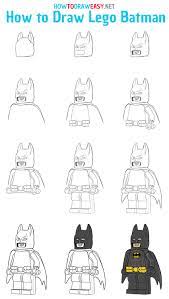 Once i have my visual references ready, it's time to this final step is more about adjusting the saturation on the image. How To Draw Lego Batman How To Draw Easy