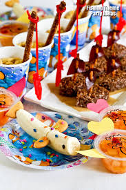 A warm summer evening invites you to a fish dinner outdoors. Fishing Theme Party Ideas Roti N Rice