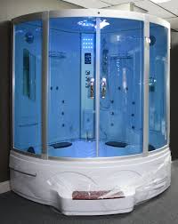 Big Steam Shower Room Whirlpool Tub W Heater 1500w Jacuzzi Bluetooth Audio 9011 Huge Shower Big Bathtub Tub Shower Combo