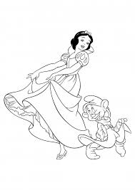 You may have heard that snow can be found in other colors besides white. Snow White And The Simpleton Are Dancing Coloring Pages Snow White And The Seven Dwarfs Coloring Pages Colorings Cc