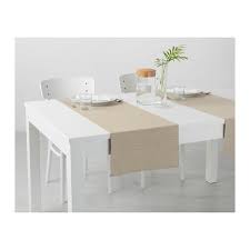 Marit Chemin De Table Beige Trouvez Le Ici Ikea Podstavki Elegantnost Dorozhki