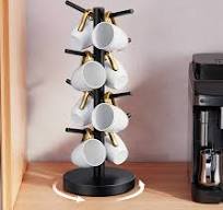 Amazon.com - Coffee Mug Holder Tree, Upgraded 360° Rotated ...