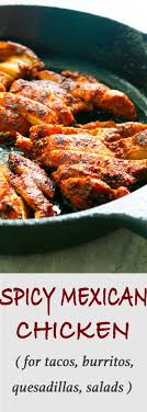 Mexican Spiced Chicken All Purpose Kitchen Hoskins Recipe Spicy Chicken Recipes Easy Spicy Chicken Recipes Mexican Chicken Recipes