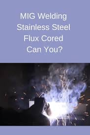 You Have A Mig Welder And Some Stainless Steel And Maybe Someone Told You About This Great Gas Shielded Flux In 2020 Stainless Steel Welding Welding Flux Core Welding