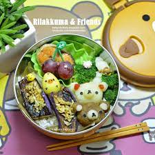 Karenwee S Bento Diary Bento2015 Apr23 Rilakkuma Friends Happy Foods Food Bento Recipes