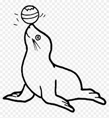 Check spelling or type a new query. Colouring Pages Of Seal Clipart 3898317 Pikpng