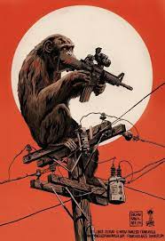 Dawn Of The Planet Of The Apes By Francesco Francavilla Monkey Art Geek Art Art