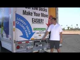 How To Latch A Rear Door On A U Haul Truck U Haul Truck Self Storage Trucks