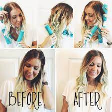 Sleep Curlers How To Curl Short Hair Sleep Hairstyles Beach Wave Hair