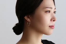 木製イヤーカフ 約20mm 茶色 ARKRAFT（アークラフト） 時計作家・新木秀和 手作り腕時計 “Dennis