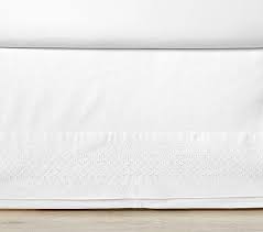 Check out our eyelet bed skirt selection for the very best in unique or custom, handmade pieces from our bedding shops. Romantic Eyelet Kids Bed Skirt Pottery Barn Kids