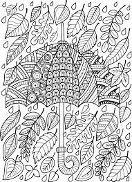 From simple unicorn outlines for preschool kids to color in, to more detailed designs for big kids, we hope you find a coloring page that you like! Hand Draw Doodle Coloring Page For Adult I Love Autumn Rain Fashion Umbrella Style Stock Vector Illustration Of Book Decoration 87544669