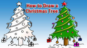 See more ideas about christmas drawing, christmas art, easy christmas drawings. How To Draw Christmas Tree Simple Drawing Tutorial For Beginners Easy Drawing Youtube