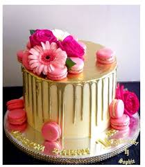 Gold Drip Cake Drip Cakes Chocolate Drip Cake Drip Cake Recipes