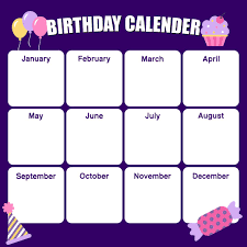 Available in a4 & us sizes. 10 Best Office Birthday List Printable Printablee Com