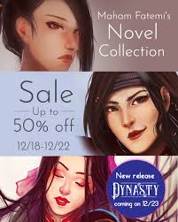 New novel 'DYNASTY' by Maham Fatemi, author of best-sellers like The Prince  of Silk and Thorn, Zhulong: Ice and Fire, and many more is coming next week 