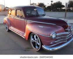 Image result for Cruiser Maroon 1947 Plymouth