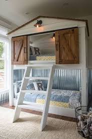 Double Mini Barn Doors Beds For Small Rooms Beds For Small Spaces Space Saving Bunk Bed Bunk beds are functional and elegant.