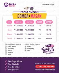 Masa beim führenden marktplatz für gebrauchtmaschinen kaufen. Aqiqah Murah Di Bandung Domba Dombi