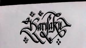 Gambar tulisan latin grafiti 30 gambar grafiti tulisan huruf nama 3d mudah keren bagus alphabet coloring graffiti alphabe di 2020 abjad grafiti graffiti art graffiti. Tulisan Kaligrafi Latin Youtube