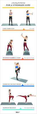 standing abs exercises that will sculpt