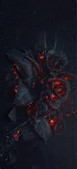 One piece aesthetic wallpaper black; Love Black Rose Wallpaper Hd For Mobile