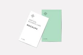 Each of these mockups is in high quality, high resolution and free to download and use. 30 Vertical Business Card Mockups For Your Presentation Decolore Net