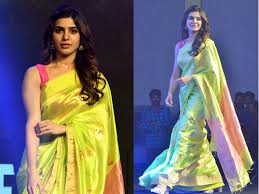 Different states have different style of drapings for a saree and we love every bit of it. Samantha In Saree 9 Best Samantha Hot Looks In Saree