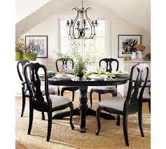 Dining Room Black And Crystal Chandelier Celeste Crystal Chandelier Black Dining Room Pottery Barn Dining Room Dining Room Makeover