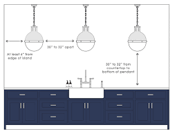 Modern, traditional, eclectic, rustic, glam, farmhouse, country How To Hang Pendant Lighting Over Kitchen Island Caroline On Design
