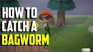 How to Catch a Bagworm | Bagworm ACNH | Animal Crossing New Horizons Bagworm  | Bagworm - YouTube