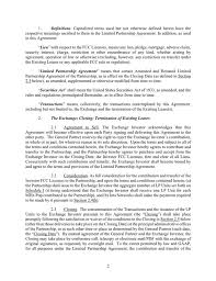 The primary function of this date is to control when a sales document appears in management reports. Contribution And Exchange Agreement Dated November 5 2019 Iota Communications Inc Business Contracts Justia
