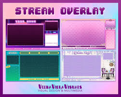 Custom Stream Overlay For Twitch Facebook And Youtube Etsy Twitch Streaming Setup Overlays Twitch