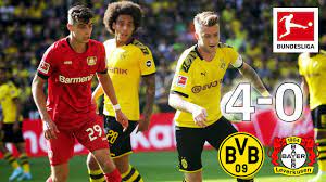 Borussia dortmund gegen bayer 04 leverkusen: Borussia Dortmund Vs Bayer Leverkusen I 4 0 I Reus Alcacer And Co Score In Goal Fest Highlights Youtube