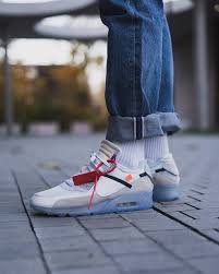 Off White X Nike Air Max 90 Nike Air Max 90 Womens Shoes Sneakers Gym Shoes