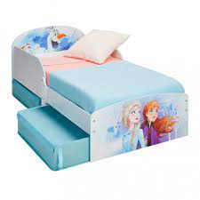 Acheter des meubles, du rangement, des reine des neiges : Lit Enfant Elsa Et Anna Reine Des Neiges 2 Avec Tiroirs De Rangement Disney Lit Enfant Sur Bebegavroche