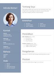 Download template cv indonesia lamasa jasonkellyphoto co cv adalah singkatan dari curriculum vitae atau dalam bahasa indonesia disebut dengan biodatadaftar riwayat hidup. Download Cv Resume Gratis Leader Institute