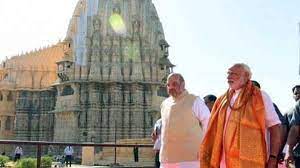 The somnath temple is a temple of ressurection, it has been ravaged and broken many times in the past by invaders but the spirit of the local people have always built it again in a grandee avatar, Pm Narendra Modi Appointed Chairman Of Somnath Temple Trust