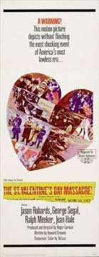 Arrow to the right shows look out building. The St Valentine S Day Massacre Movie Posters From Movie Poster Shop