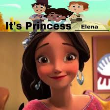 Girl Admires Princess Elena by MaxGoudiss