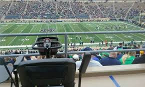 Photos At Notre Dame Stadium That Are At The 50 Yard Line