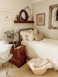 It's a modern take on farmhouse style. 210 Farmhouse Bedroom Ideas In 2021 Farmhouse Bedroom Home Bedroom Bedroom Decor
